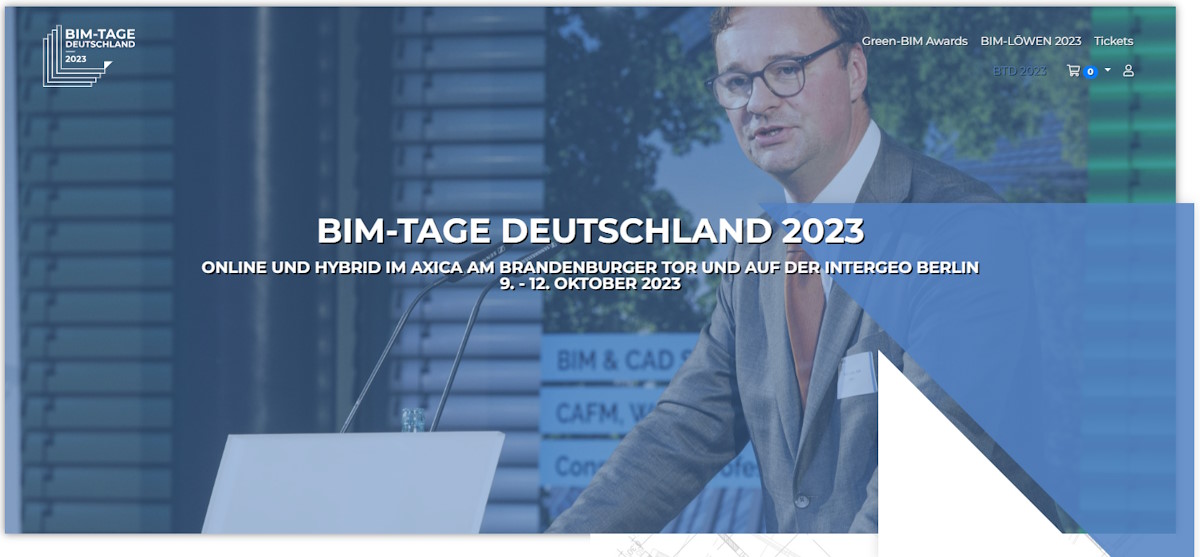 screenshot bim tage deutschland 2023 - bild: bim-event gmbh