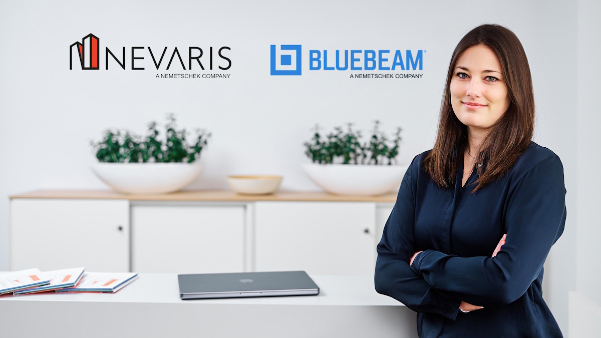 Ruth Schiffmann, Geschäftsführerin von Nevaris, freut sich über die enge Zusammenarbeit der beiden Nemetschek-Töchter Nevaris und Bluebeam - Bild: Nevaris
