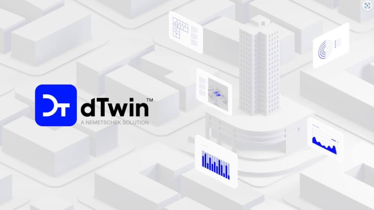 Mit dem neuen dTwin unterstützt die Nemetschek Group Unternehmen bei Planung und Ausführung von Bauvorhaben durch einen digitalen Zwilling als SaaS-Lösung. - Bild: Nemetschek