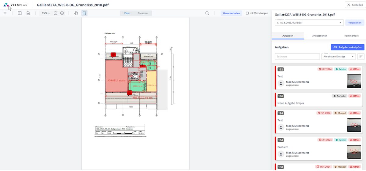 Das Update des CDEs Visioplan verbessert unter anderem die Synchronisation mit verschiedenen Plattformen - Bild: Visioplan