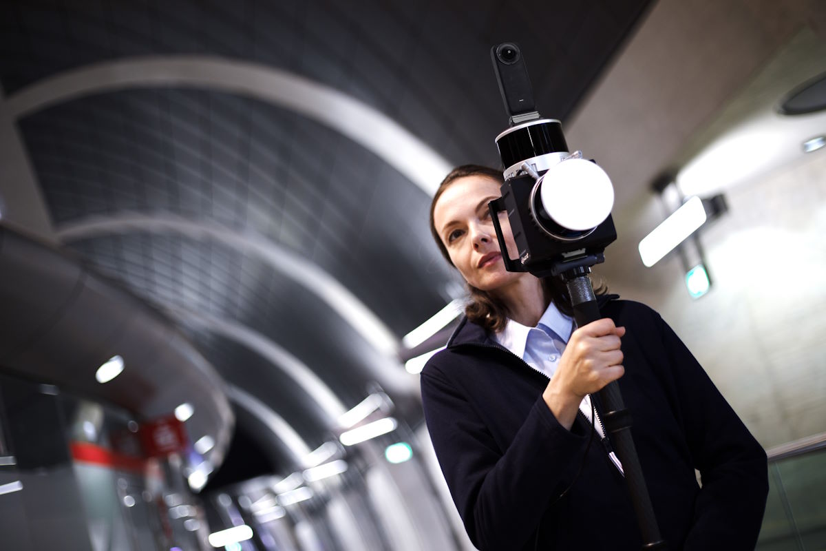 dotscene hat seine Lidarscanner jetzt um 360° Panoramakameras für die Videodokumentation erweitert - Bild: dotscene