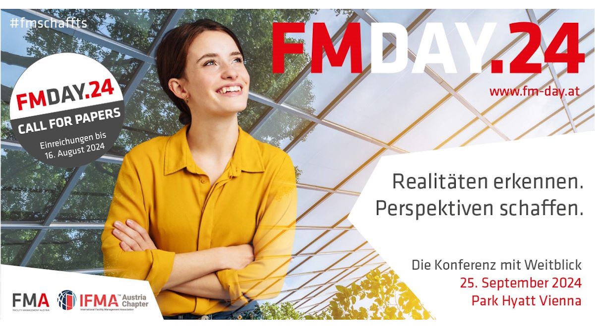 Für den FM-Day 2024 hat jetzt der Call for Papers gestartet - Bild: FMA/IFMA