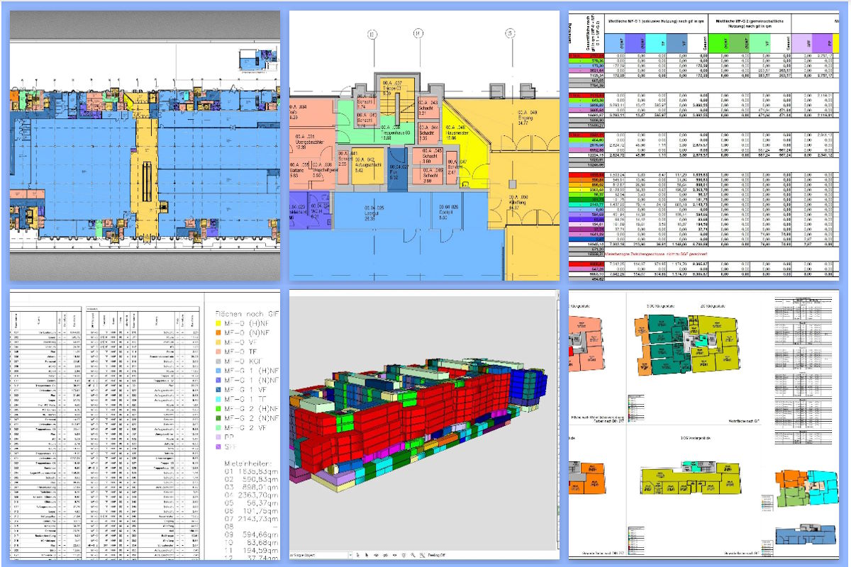 Die Daten einer Punktwolke lassen sich von Grundrissen über Gebäudemodelle bis zu Aufmaßen für vielfältige Zwecke einsetzen. - Bild: bim-Plat