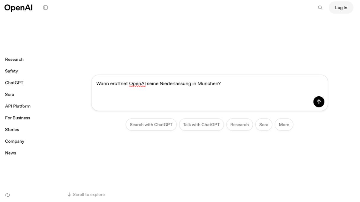 KI-Anbieter OpenAI sucht Büroräume in München - Bild: OpenAI